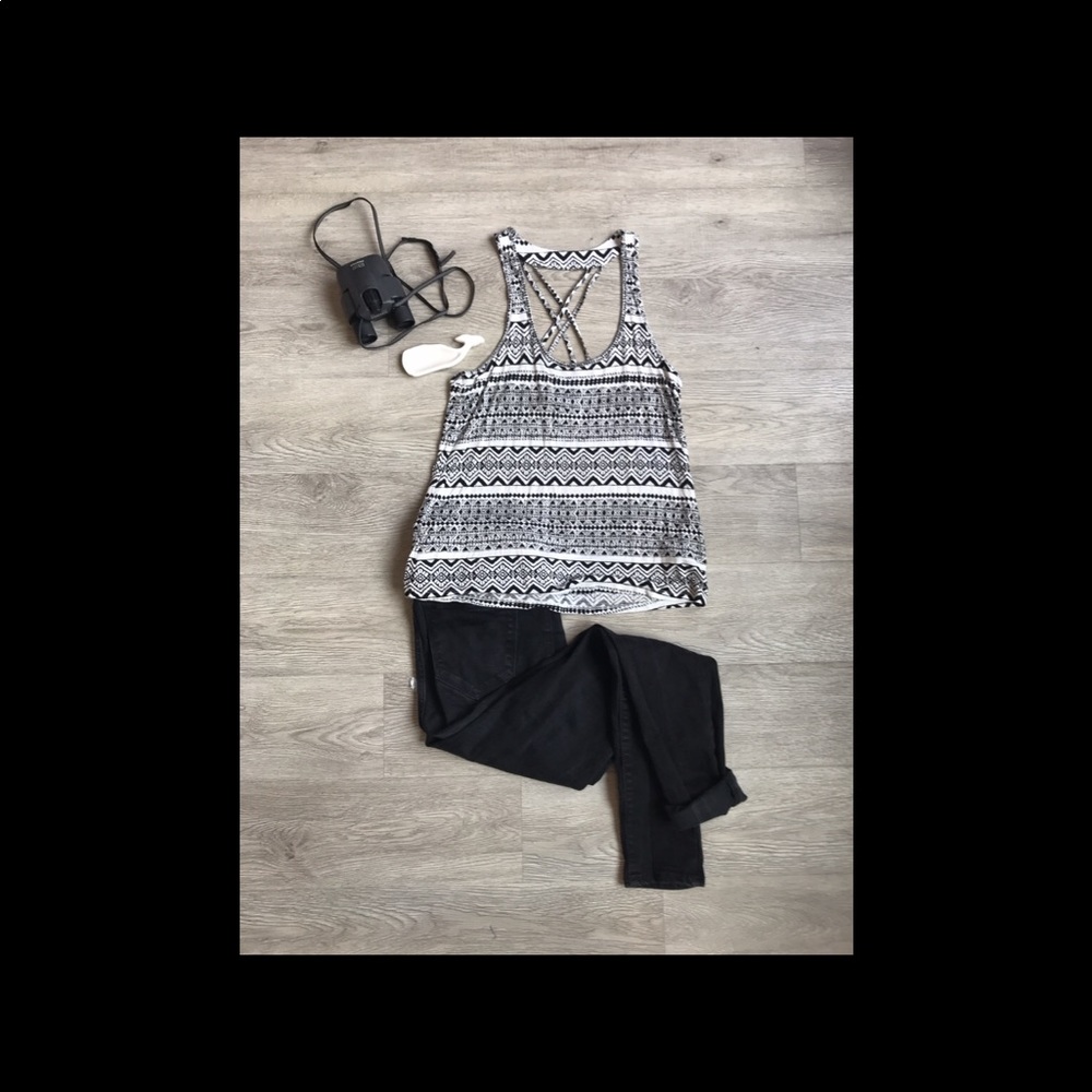 Patterned Tank Top